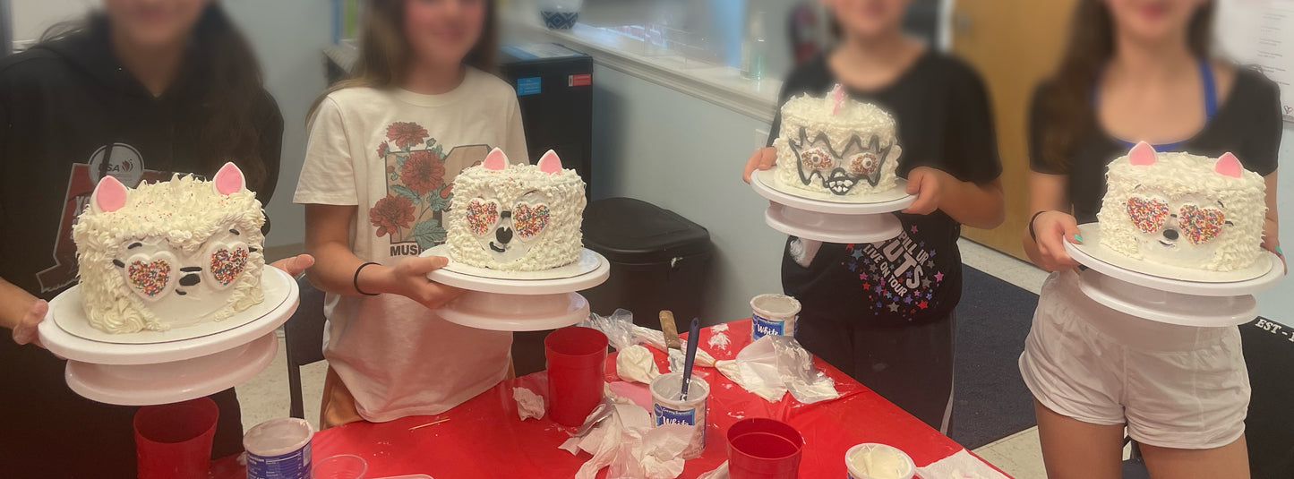 Children's Cake Decorating Class - 2 hours 15 minutes